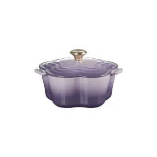Le Creuset 山茶花鑄鐵鍋 20cm 2L 柔粉紫 花型鋼頭 法國製+蕾絲花恬系列 圓形淺盤 19cm 柔粉紫 歷史價格詳細信息