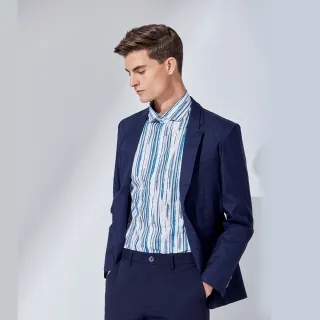 G2000時尚雙釦格紋西裝式外套-灰色 歷史價格詳細信息