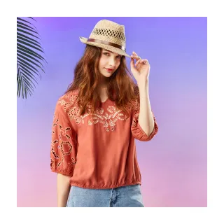 【Le Polka】陽光暖黃設計連帽上衣-女 歷史價格詳細信息