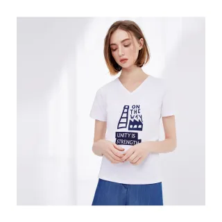 【Le Polka】航海風Ｖ領印花棉質上衣 價格比較,價格查詢,歷史價格詳細信息