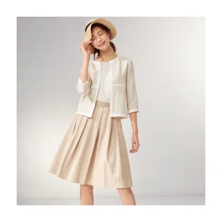 【Le Polka】小香風蝴蝶結無袖背心洋裝-女 歷史價格詳細信息