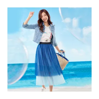 【Le Polka】浪漫飄逸蛋糕長裙-女 歷史價格詳細信息