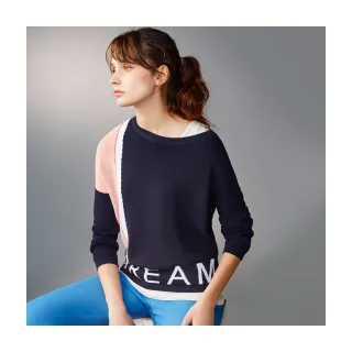 【Le Polka】不對稱活片拼接針織上衣-女(薄長袖) 歷史價格詳細信息