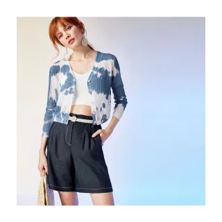 【Le Polka】手繪小花絲光棉及膝洋裝-女 歷史價格詳細信息