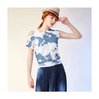 【Le Polka】手繪小花絲光棉及膝洋裝-女 歷史價格詳細信息