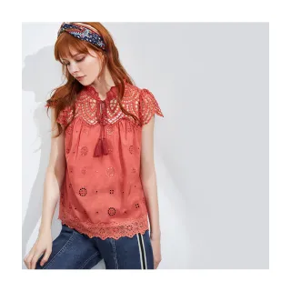 【Le Polka】輕柔浪漫風一字領上衣 歷史價格詳細信息