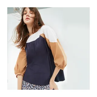 【Le Polka】純棉前開衩剪接設計長裙-女 歷史價格詳細信息