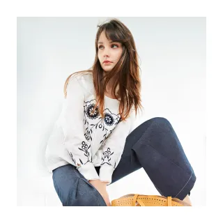 【Le Polka】純棉前開衩剪接設計長裙-女 歷史價格詳細信息