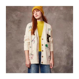 【Le Polka】趣味織標設計上衣-女 歷史價格詳細信息