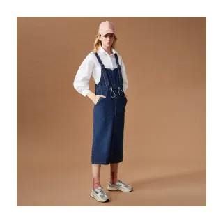 【Le Polka】橄欖綠V領極簡純棉洋裝-女 歷史價格詳細信息