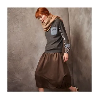 【Le Polka】造型褲口微喇叭七分褲-女 歷史價格詳細信息