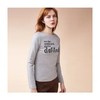 【Le Polka】電繡亮片粉色合版棉T-女 歷史價格詳細信息