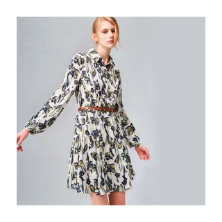 【Le Polka】花瓣織紋小蓋袖針織上衣-女 歷史價格詳細信息