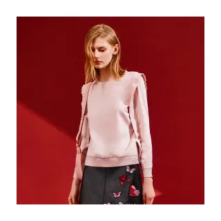 【Le Polka】造型褲口微喇叭七分褲-女 歷史價格詳細信息