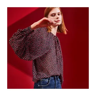 【Le Polka】最愛點點壓褶長裙-女 歷史價格詳細信息