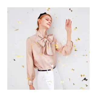 【Le Polka】蝴蝶結緹花針織上衣-女 歷史價格詳細信息