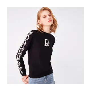 【Le Polka】花瓣織紋小蓋袖針織上衣-女 歷史價格詳細信息