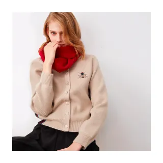 【Le Polka】花瓣織紋小蓋袖針織上衣-女 歷史價格詳細信息