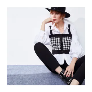 【Le Polka】都會風彈性西裝蘿蔔長褲-女 歷史價格詳細信息