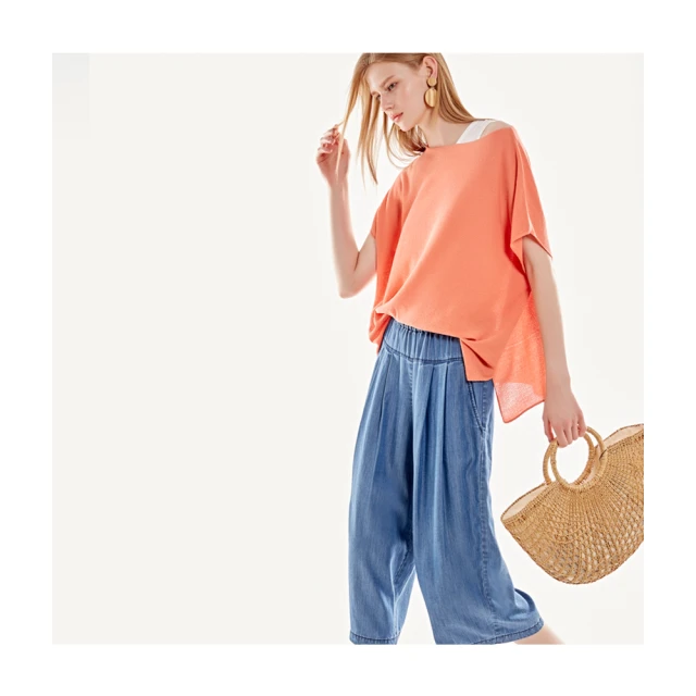 【Le Polka】腰彈性鬆緊合褶設計長寬褲-女 價格比較,價格查詢,歷史價格詳細信息