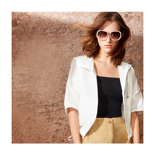 【Le Polka】短版不收邊棉質衛衣-女 歷史價格詳細信息