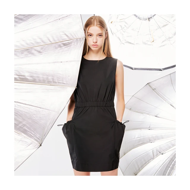 【Le Polka】腰彈性鬆緊合褶設計長寬褲-女 歷史價格詳細信息