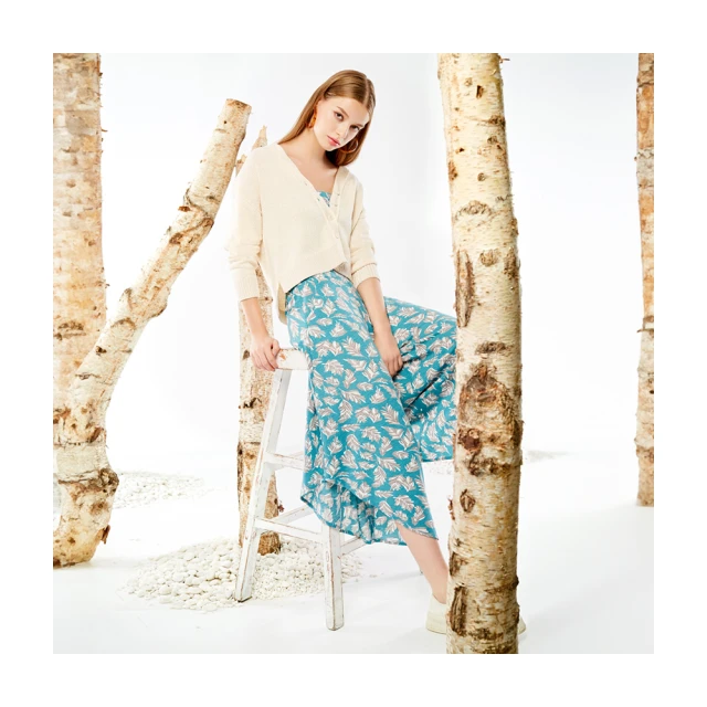 【Le Polka】不對稱活片拼接針織上衣-女(薄長袖) 歷史價格詳細信息