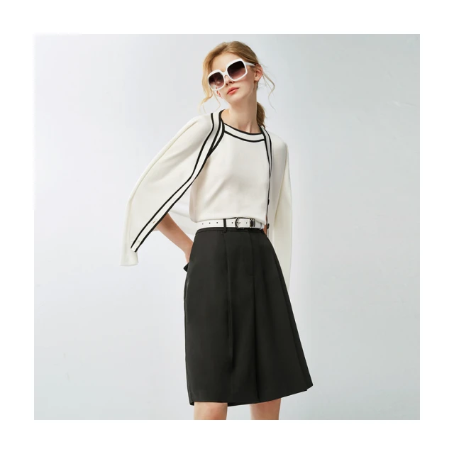 【Le Polka】西裝領修身針織外套-女 歷史價格詳細信息