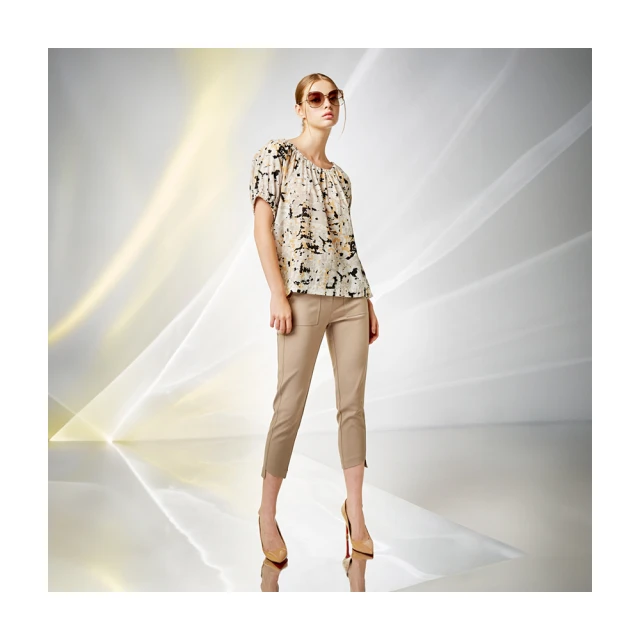 【Le Polka】上班族必備灰色合版長褲-女 歷史價格詳細信息