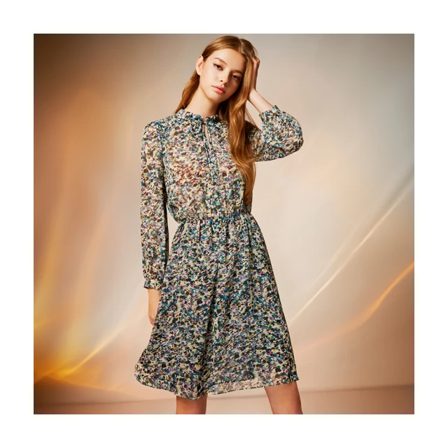 【Le Polka】小香風蝴蝶結無袖背心洋裝-女 歷史價格詳細信息