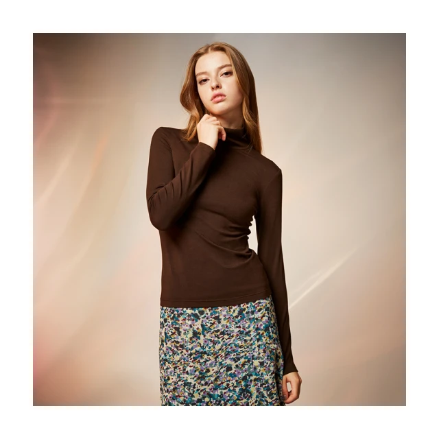 【Le Polka】酒瓶領抽褶網紗上衣-女 歷史價格詳細信息