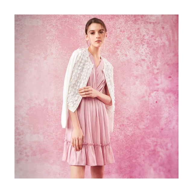 【Le Polka】針織彈力百褶直筒長寬褲-女 歷史價格詳細信息