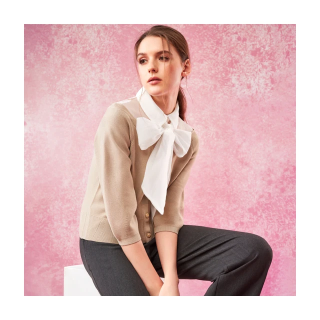 【Le Polka】假口袋設計寬版牛仔外套-女(丹寧) 歷史價格詳細信息