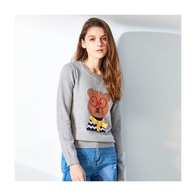 【Le Polka】花瓣織紋小蓋袖針織上衣-女 歷史價格詳細信息