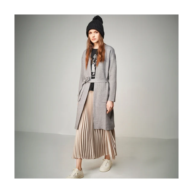 【Le Polka】長版側開衩字母連帽背心-女 歷史價格詳細信息