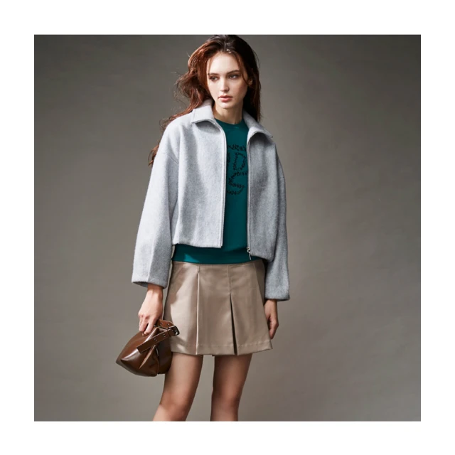 【Le Polka】短版不收邊棉質衛衣-女 歷史價格詳細信息