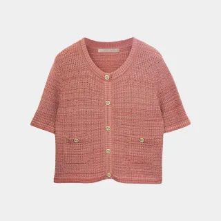 【JESSICA】經典斜紋百搭雙口袋西裝外套J35018（棕） 歷史價格詳細信息