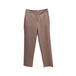 【Jessica Red】百搭舒適修身窄腳亞麻混紡褲823125（綠） 歷史價格詳細信息