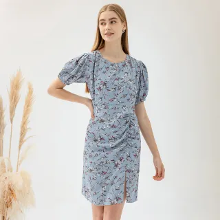 【JESSICA】浪漫復古荷葉邊收腰花卉蕾絲洋裝J30466 歷史價格詳細信息