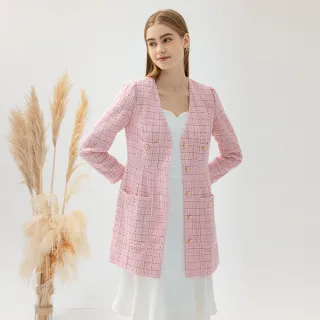 【JESSICA】氣質修身花呢須邊無袖拼接蕾絲洋裝J30527 歷史價格詳細信息