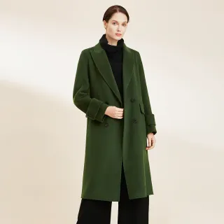 【EPISODE】百搭帥氣幹練雙排扣長馬甲背心123291（灰褐） 歷史價格詳細信息