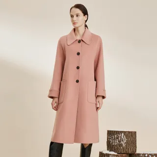 【EPISODE】百搭帥氣幹練雙排扣長馬甲背心123291（灰褐） 歷史價格詳細信息