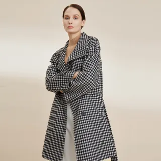 【JESSICA】經典斜紋百搭雙口袋西裝外套J35018（棕） 歷史價格詳細信息