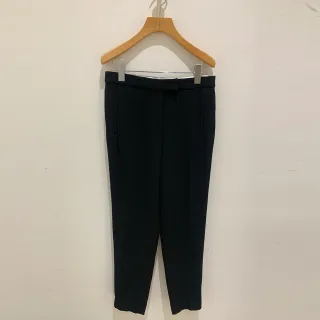 【Jessica Red】百搭舒適修身窄腳亞麻混紡褲823125（綠） 歷史價格詳細信息