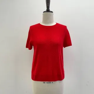 【EPISODE】簡約拼色V領短袖針織衫143514 歷史價格詳細信息