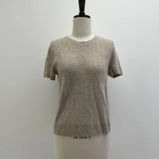 【EPISODE】簡約拼色V領短袖針織衫143514 歷史價格詳細信息