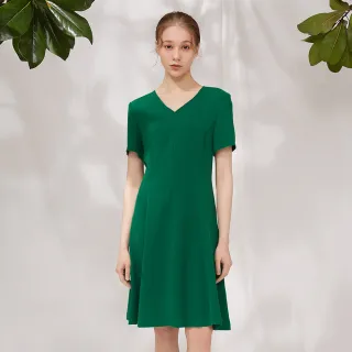 【EPISODE】簡約拼色V領短袖針織衫143514 歷史價格詳細信息