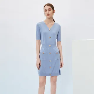 【JESSICA】氣質修身花呢須邊無袖拼接蕾絲洋裝J30527 歷史價格詳細信息