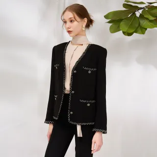 小香風V領晚宴會春酒尾牙典禮主持人酒紅色小禮服婚禮伴娘結婚登記白色連身裙派對舞會酒吧夜店過膝洋裝慶功宴謝師宴茶會A字裙 歷史價格詳細信息