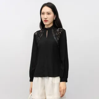 【JESSICA】舒適優雅百搭撞色鑲邊針織開衫214342（黑） 歷史價格詳細信息